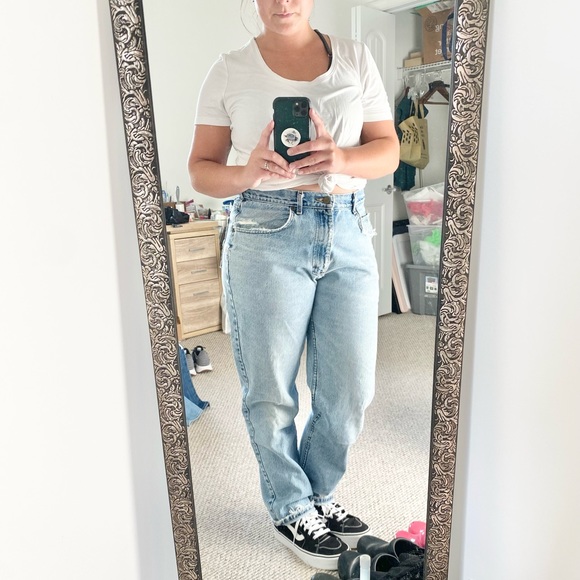 COPY - ✨LLBEAN Classic Vintage Super-Worn Broken-In Jeans Size 35x30 Unisex✨ - Picture 6 of 15